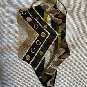 Emilio Pucci Marmo One Piece Swimsuit